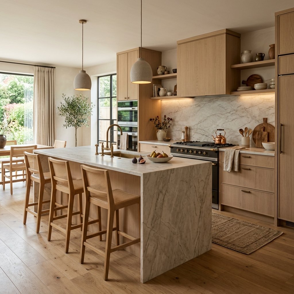 Alabaster Oak Kitchen
