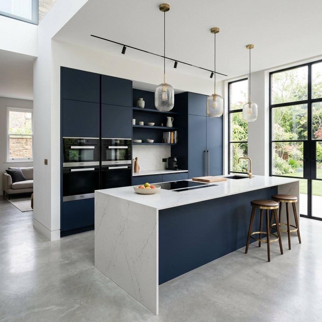 Royal Navy Minimal Kitchen